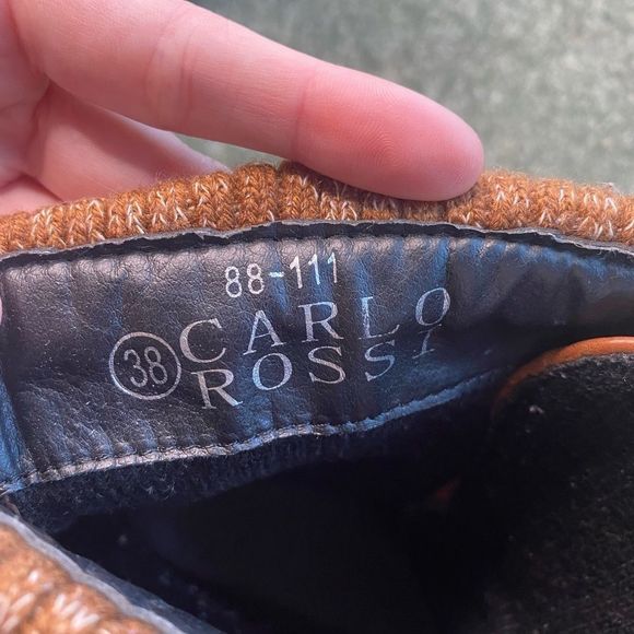 Carlo ROSSI | Brown Leather Ankle Booties - Picture 6 of 8